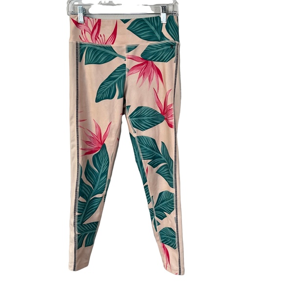 Hurley Pants - Hurley Tropical Floral Leggings Size Medium